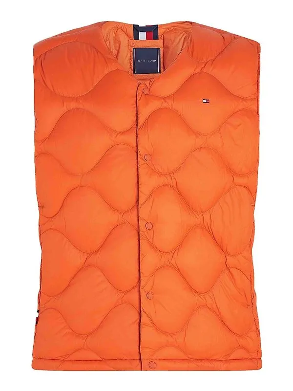 TOMMY HILFIGER CHALECO  NARANJA