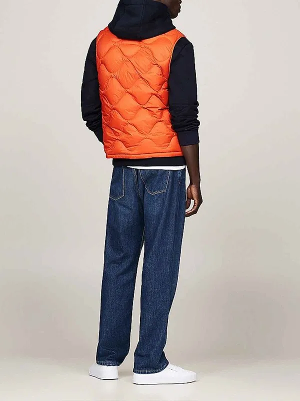 TOMMY HILFIGER CHALECO  NARANJA