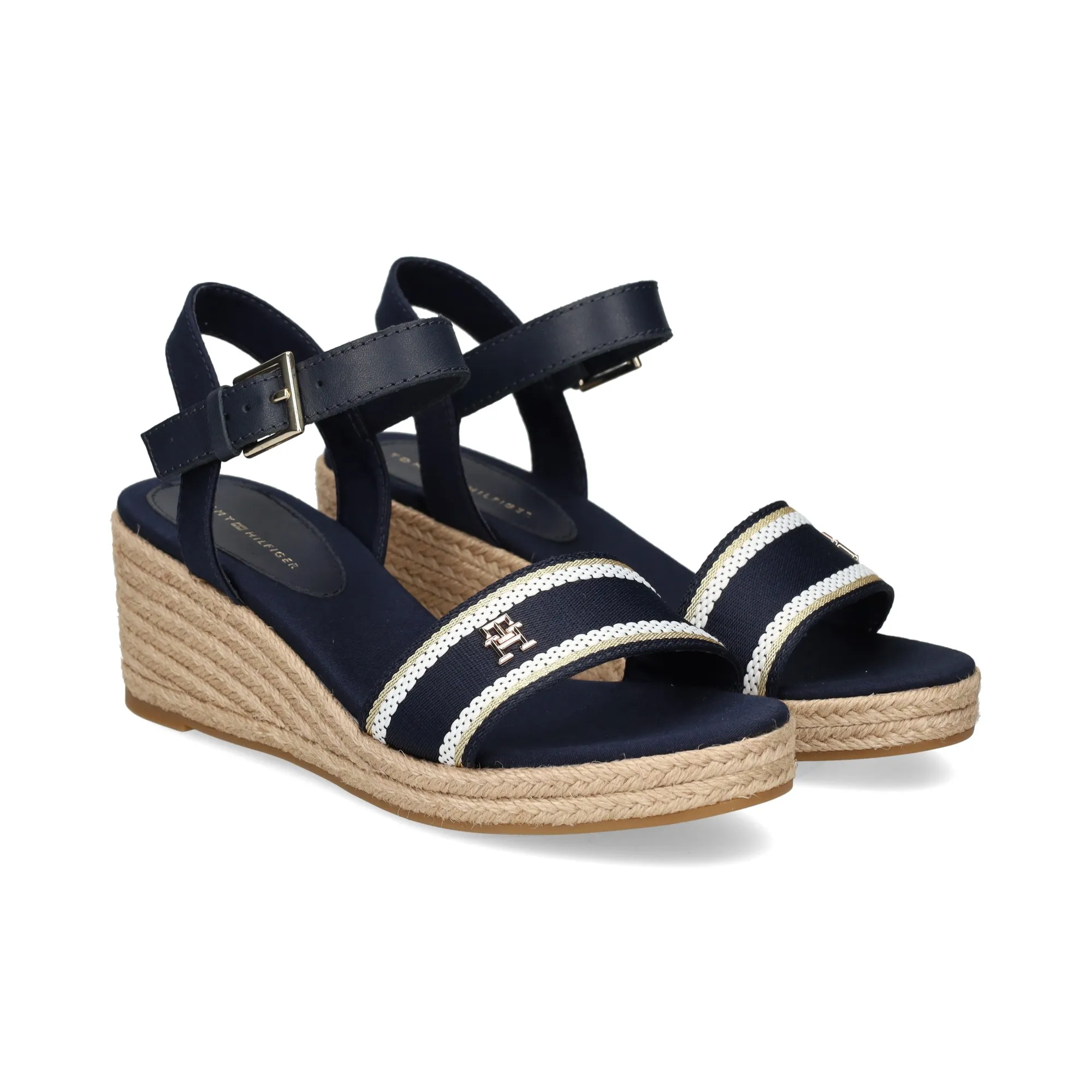TOMMY HILFIGER Sandalias cuña de Mujer DW6 SPACE BLUE