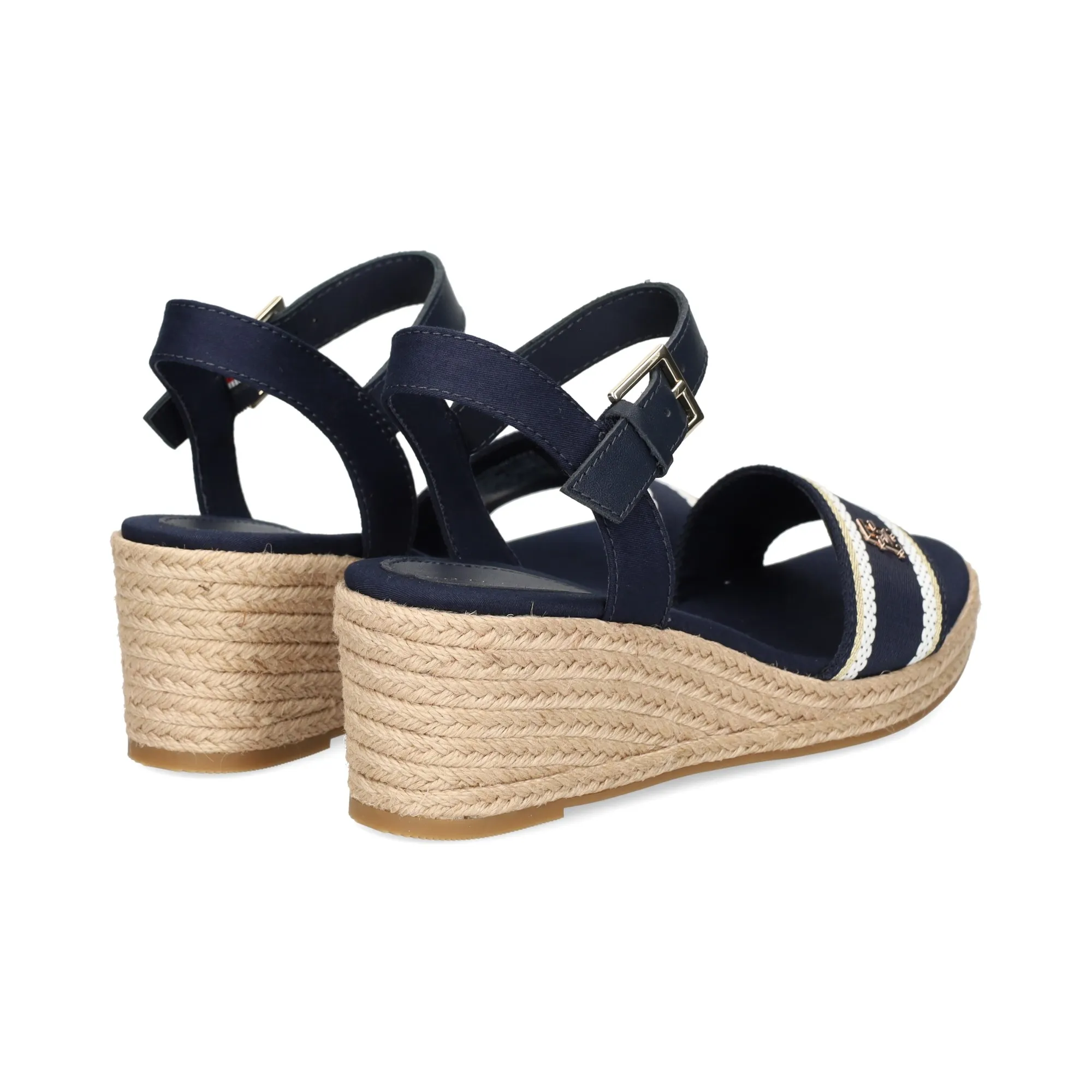 TOMMY HILFIGER Sandalias cuña de Mujer DW6 SPACE BLUE