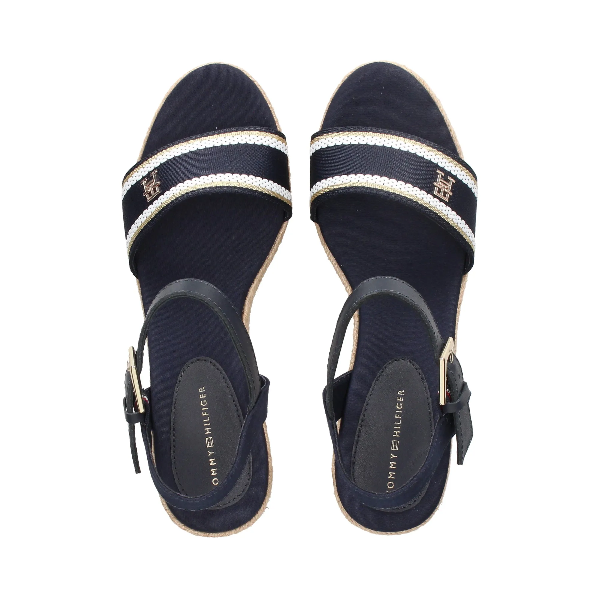 TOMMY HILFIGER Sandalias cuña de Mujer DW6 SPACE BLUE