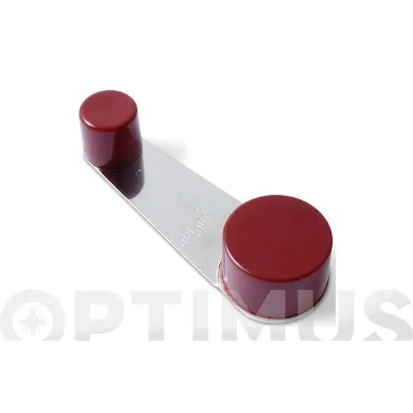 TOPE PUERTA RETENEDOR MARRON METALICO