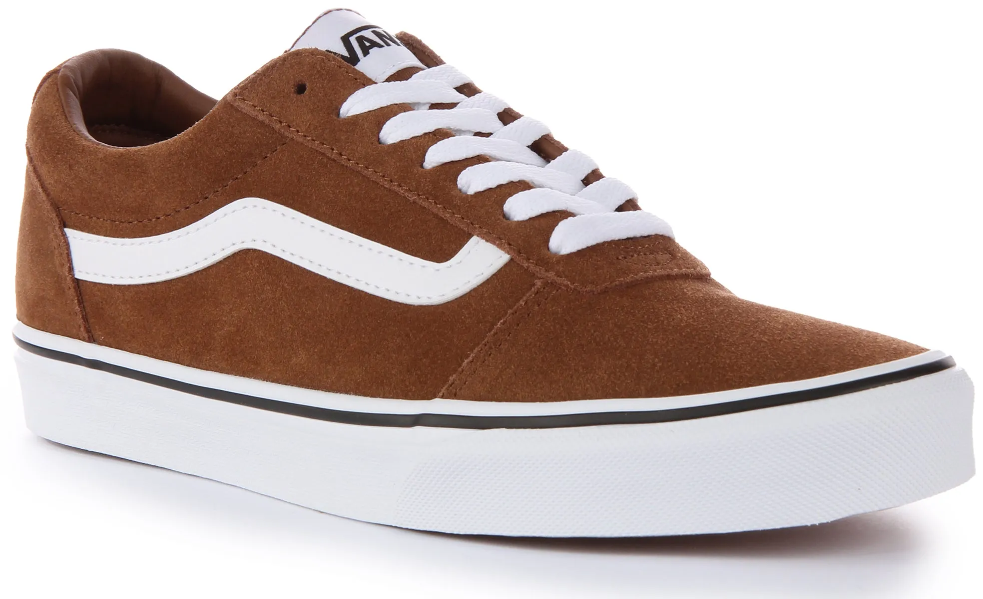 Vans Ward Dachshund Zapatillas con cordones de ante para hombre en marrón