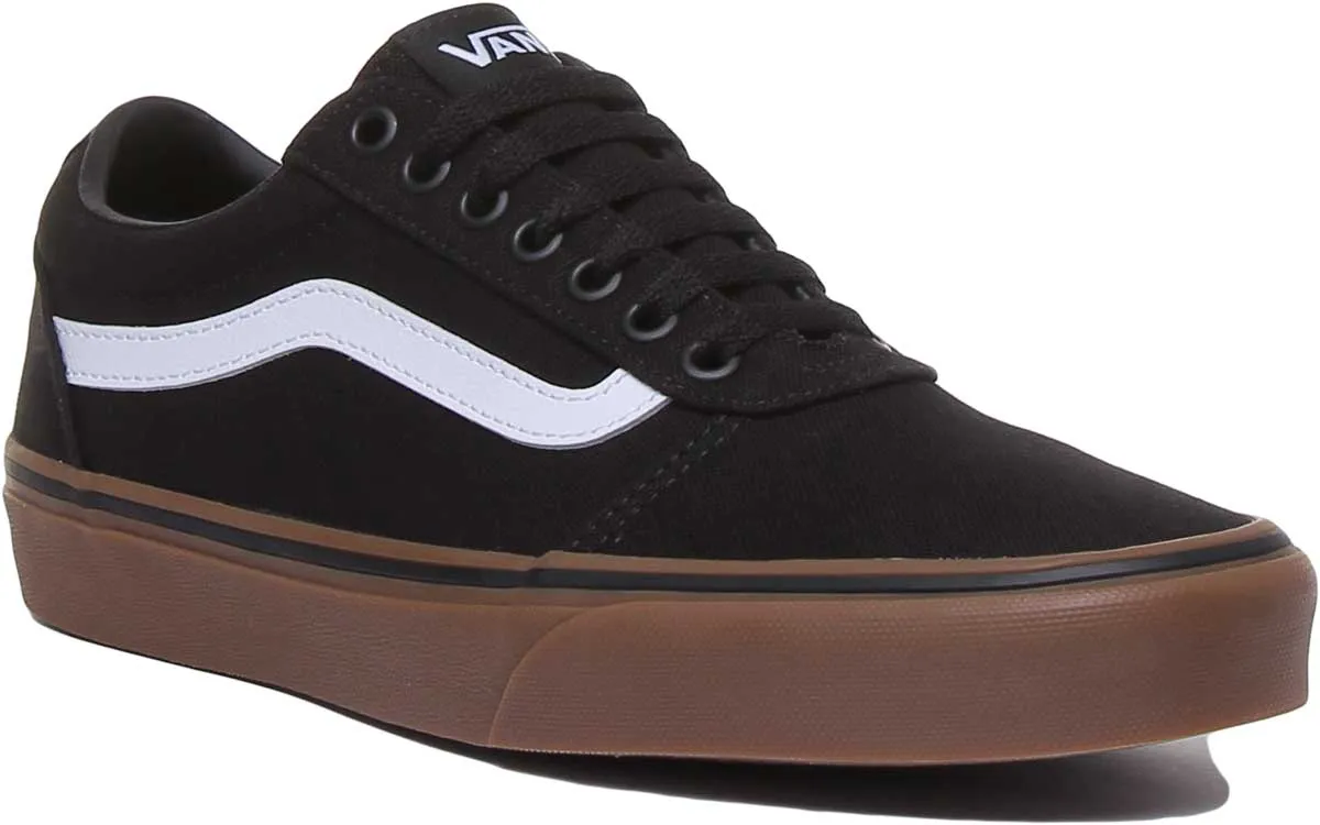 Vans Ward Dachshund Zapatillas con cordones de ante para hombre en marrón