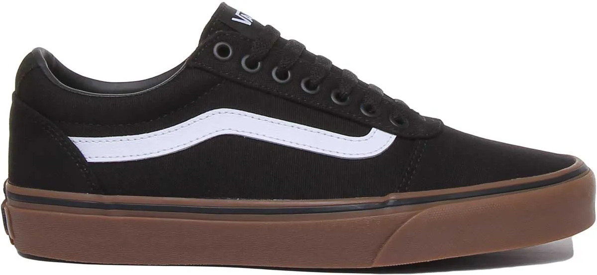 Vans Ward Dachshund Zapatillas con cordones de ante para hombre en marrón
