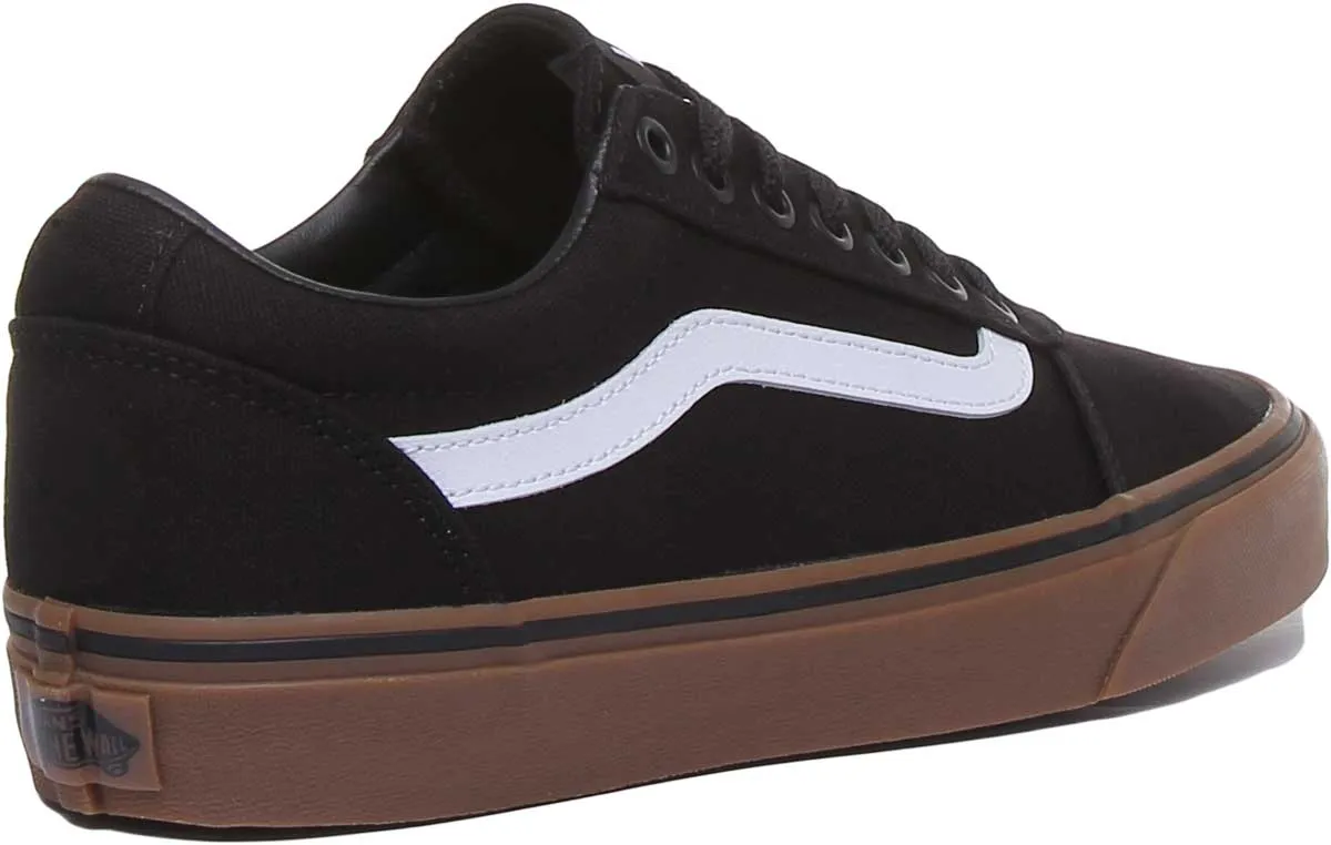 Vans Ward Dachshund Zapatillas con cordones de ante para hombre en marrón