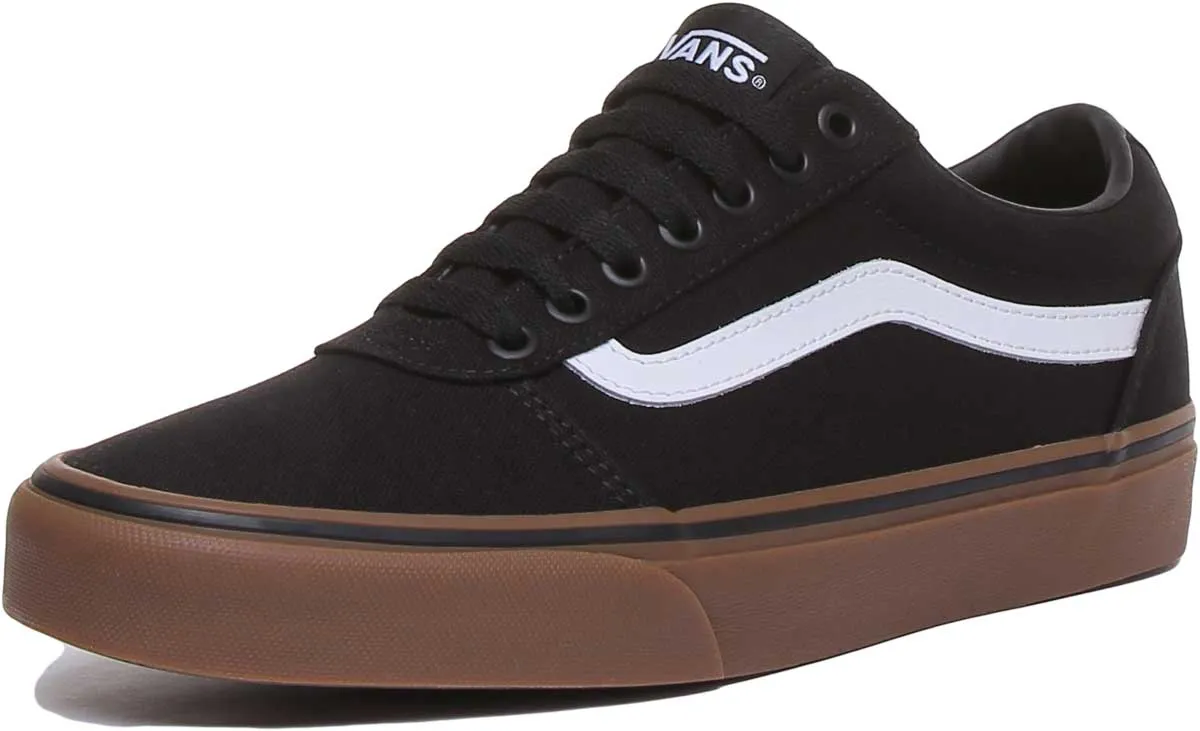 Vans Ward Dachshund Zapatillas con cordones de ante para hombre en marrón