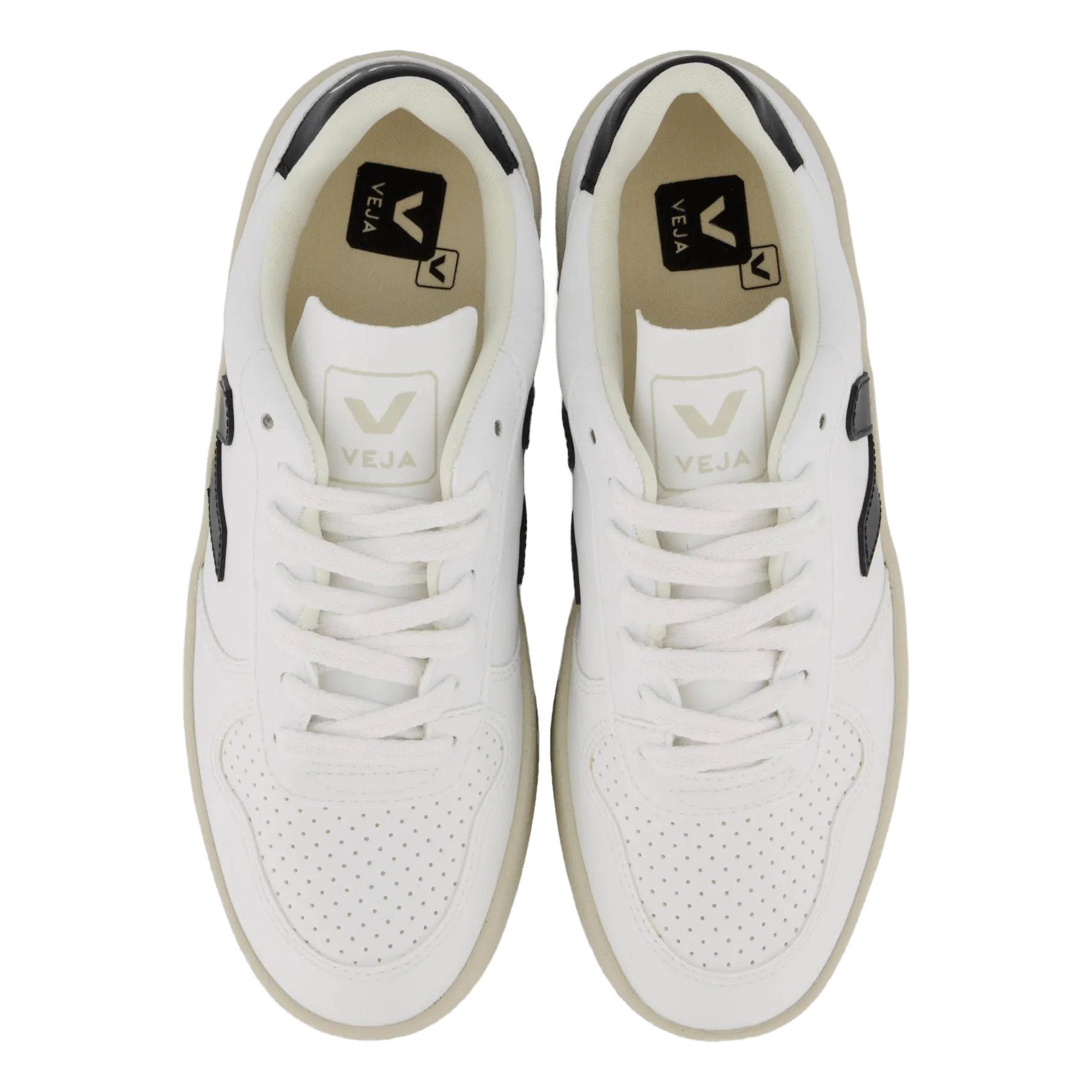 VEJA ZAPATOS V10 CWL WHITE BLACK
