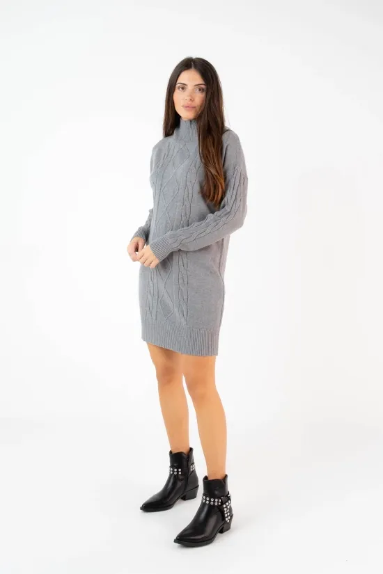VESTIDO ALMER  GRIS