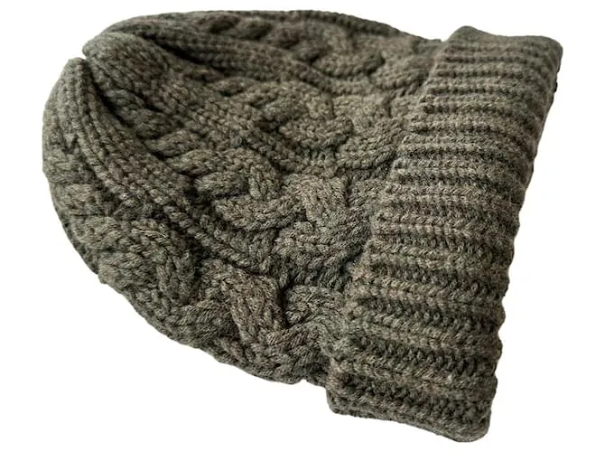 Yves Saint Laurent Gorro YSL Caqui 