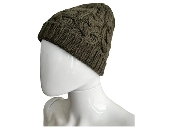 Yves Saint Laurent Gorro YSL Caqui 