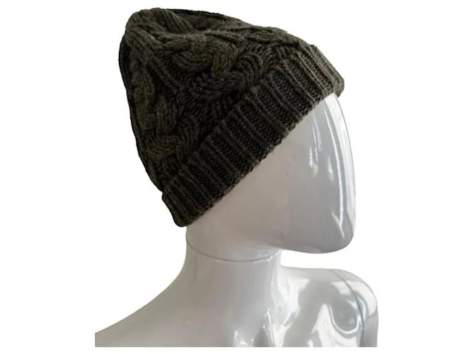 Yves Saint Laurent Gorro YSL Caqui 