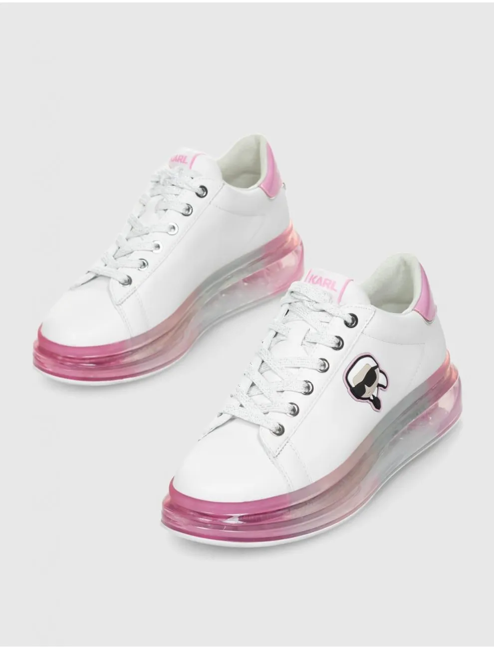 Zapatilla Karl Lagerfeld Kapri Kushion Karl Nft Lo Lace Blanco