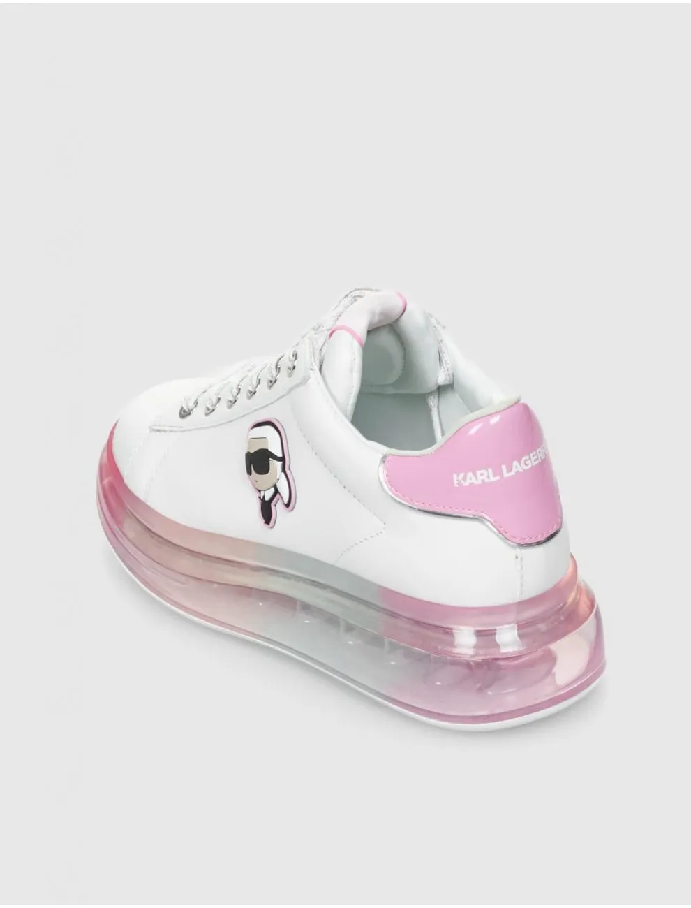 Zapatilla Karl Lagerfeld Kapri Kushion Karl Nft Lo Lace Blanco