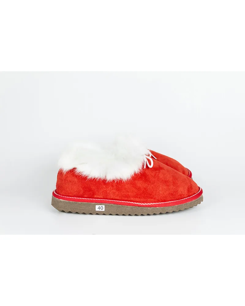 zapatillas cerradas con pelo