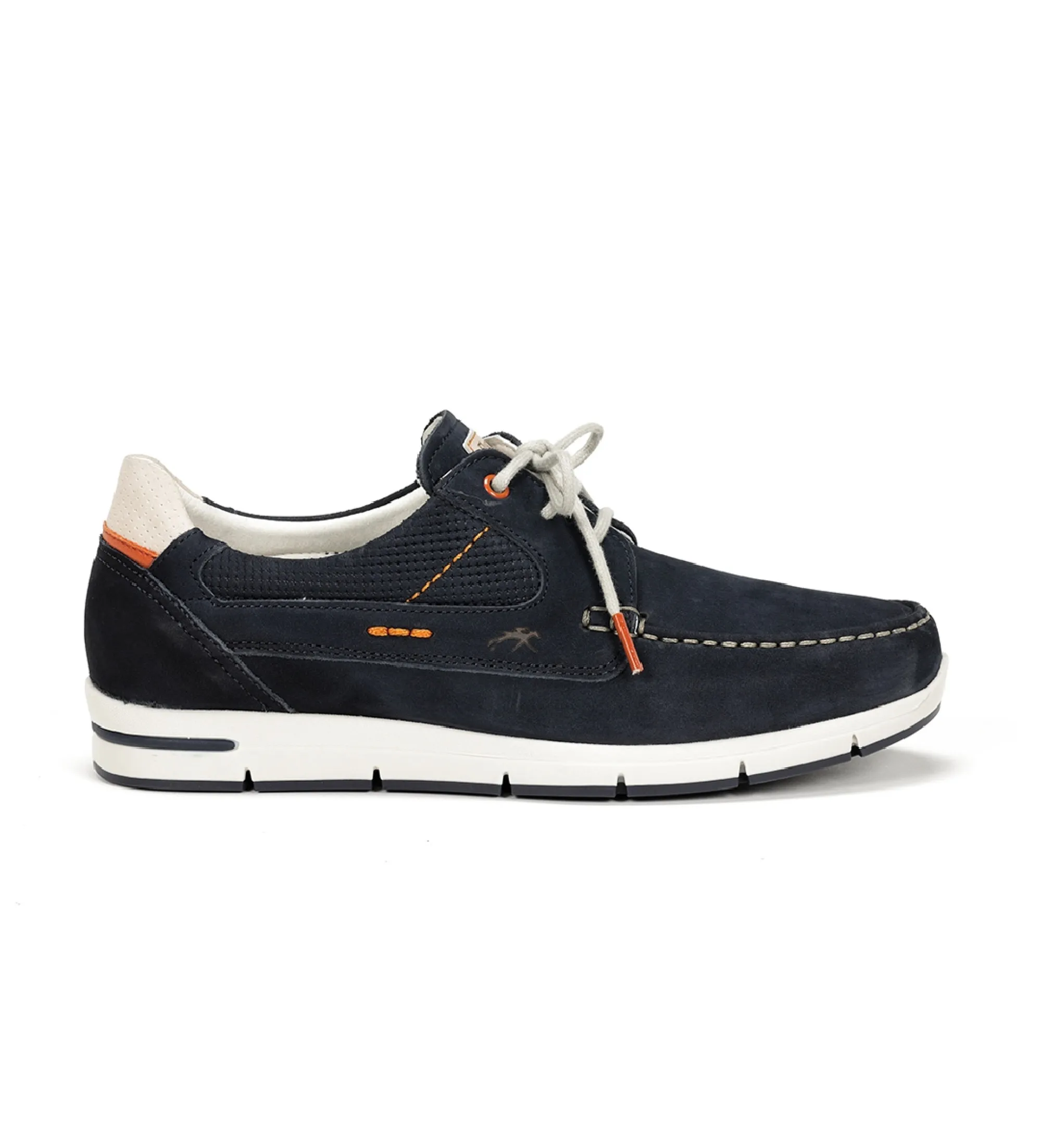 Zapatillas de Piel Yannic F1695 marino