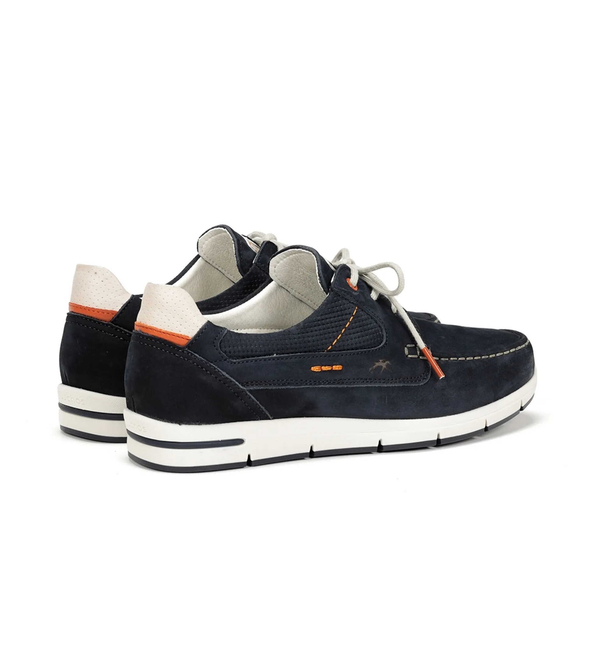 Zapatillas de Piel Yannic F1695 marino