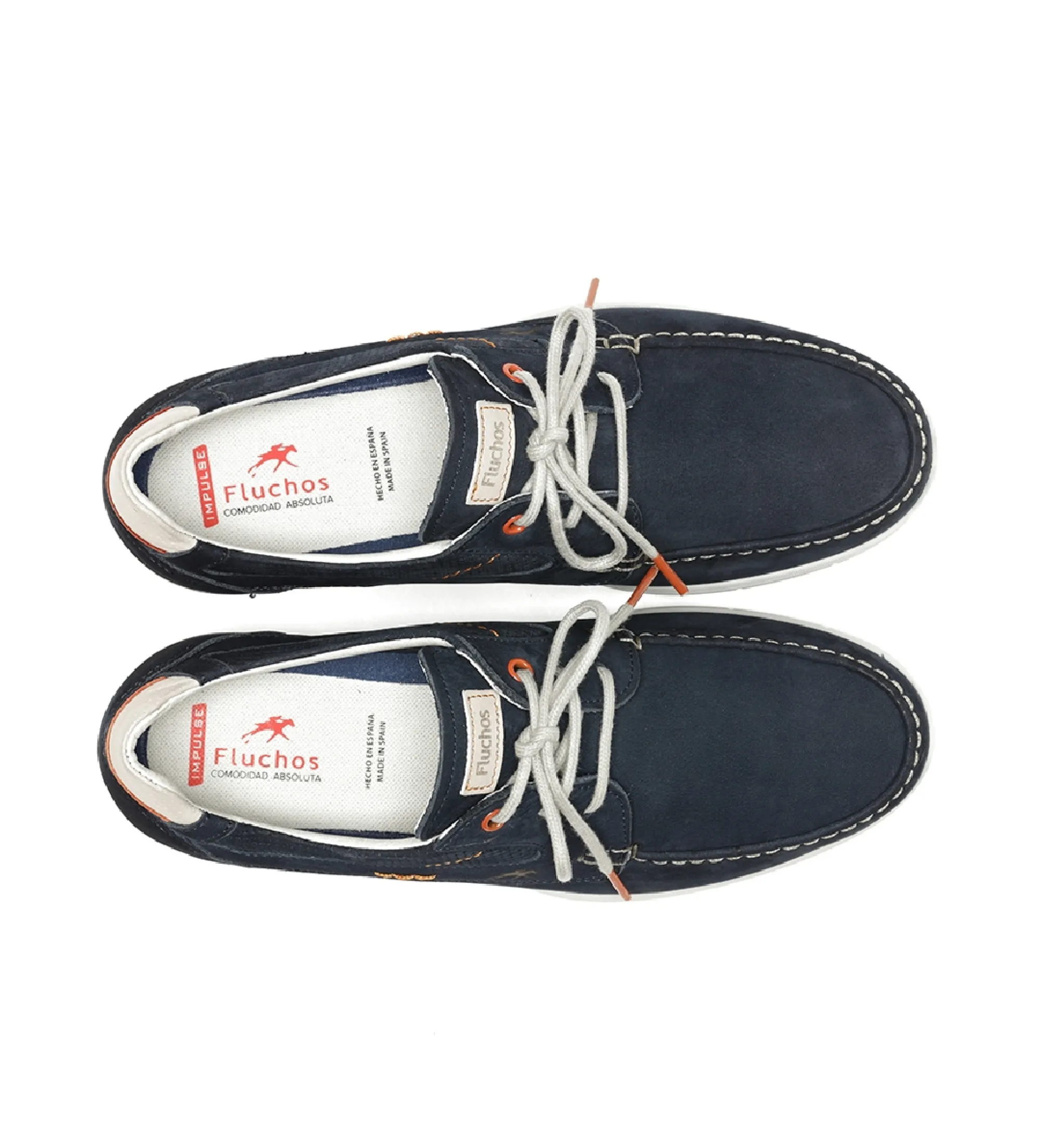 Zapatillas de Piel Yannic F1695 marino