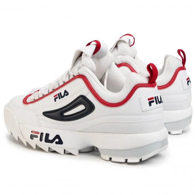 Zapatillas deporte FILA hombre DISRUPTOR CB LOW MEN WHITE Ref. 1010707.92N blanca
