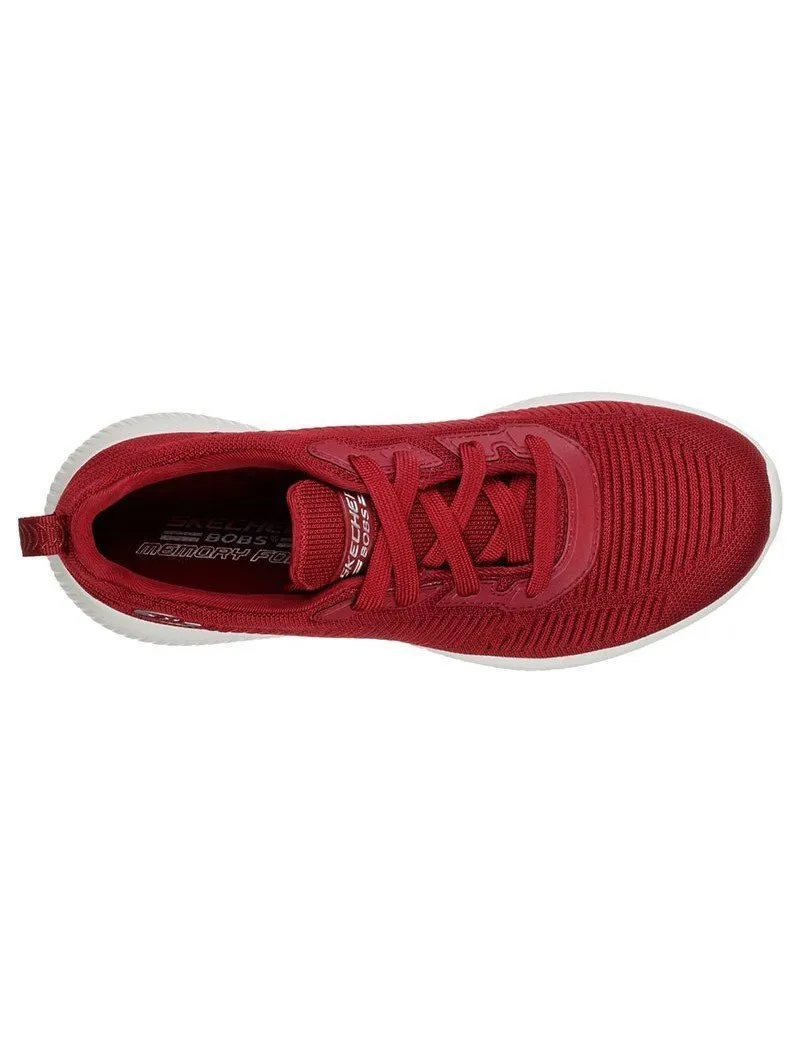 ZAPATILLAS SKECHERS BOBS SQUAD TOUGH TALK 32504 RED