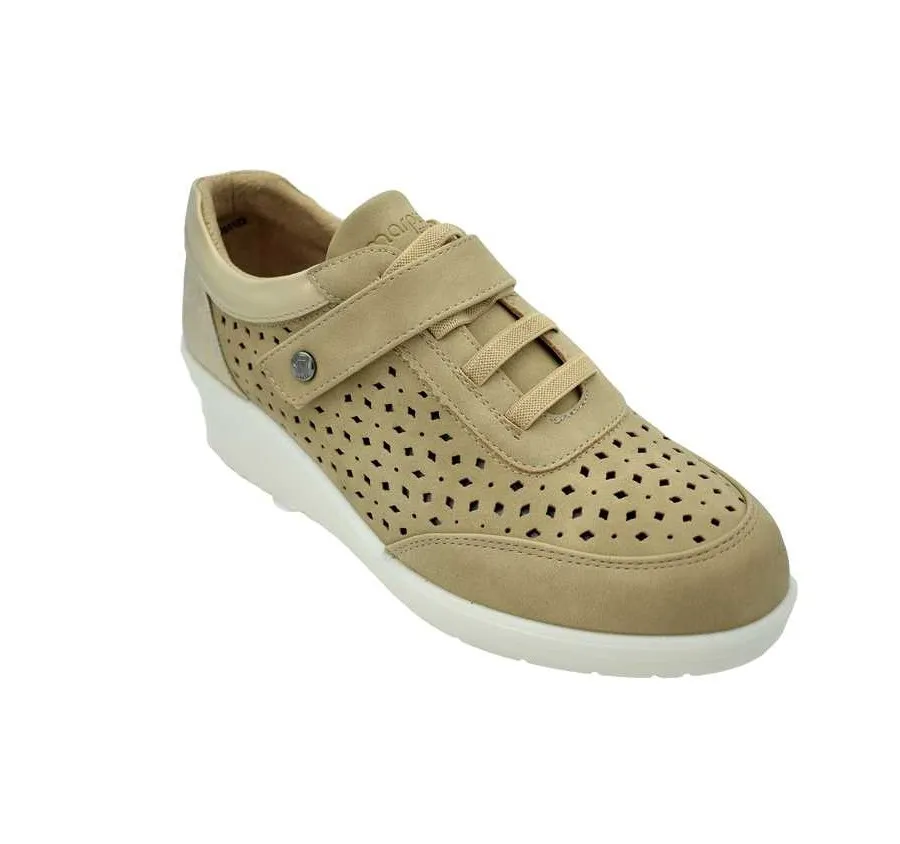 ZAPATO PARA MUJER AJH21173 ESTILO BLUCHER PICADO MARINO 27078