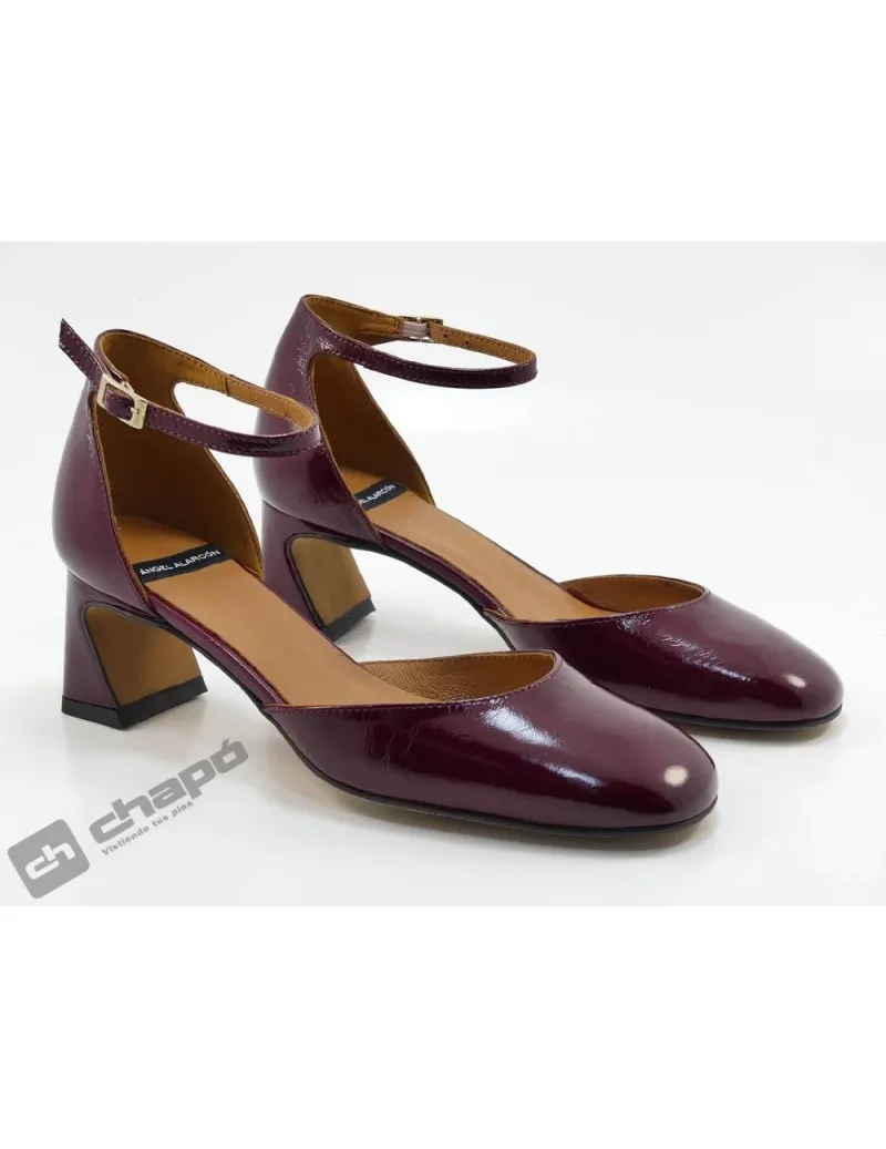 Zapatos Burdeo Angel Alarcon 23590