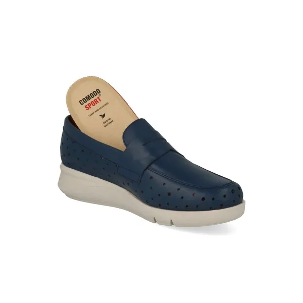 ZAPATOS COMODOS MUJER PIEL MOD. ANNIKA MARINO