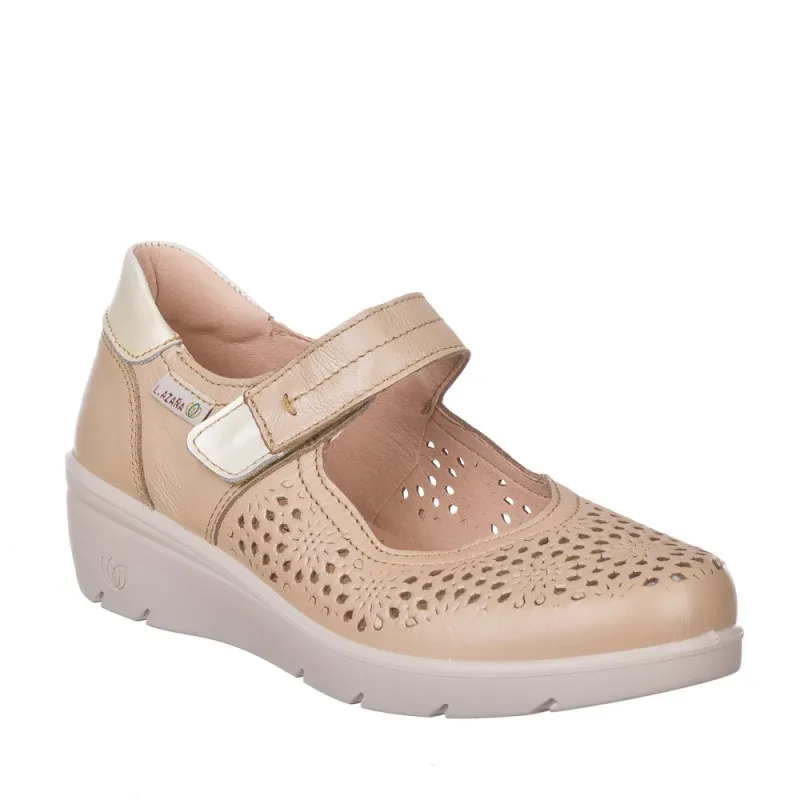 Zapatos De Sport Laura Azaña 26814 Mujer Beig