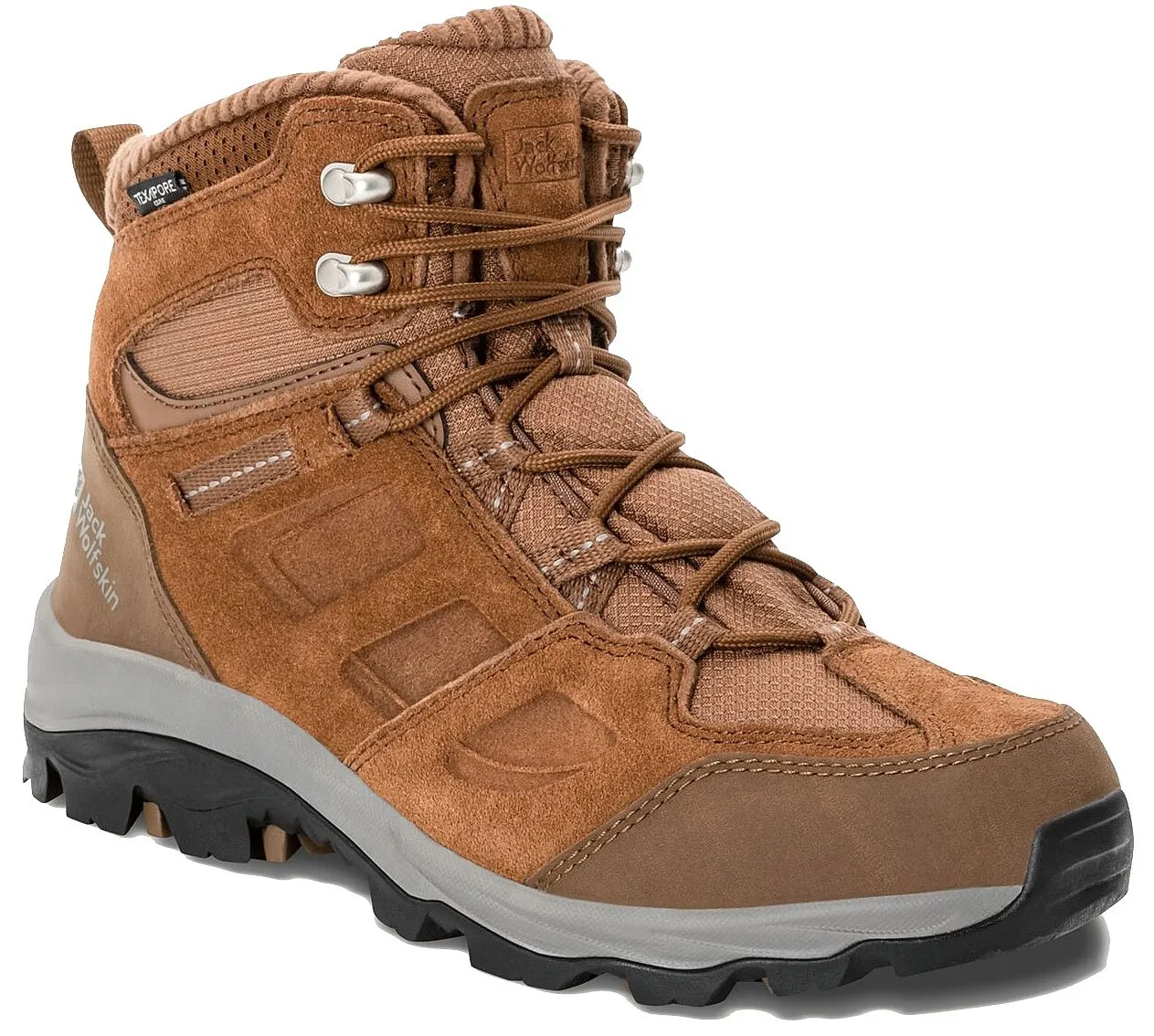 ZAPATOS JACK WOLFSKIN VOJO 3 TEXAPORE MID W  SQUIRREL  WOMEN´S