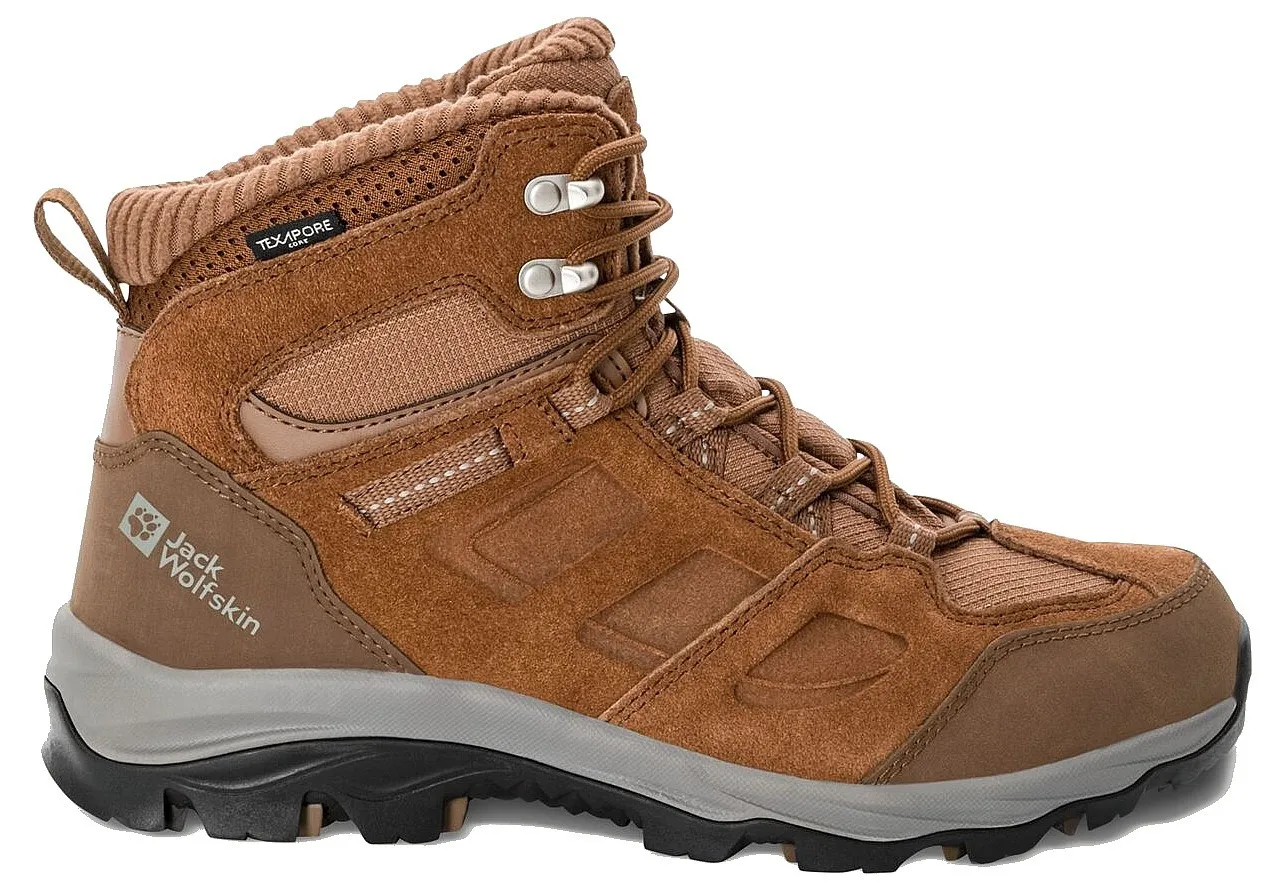 ZAPATOS JACK WOLFSKIN VOJO 3 TEXAPORE MID W  SQUIRREL  WOMEN´S