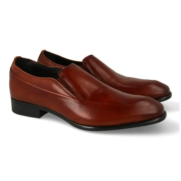 ZAPATOS MARRONES HOMBRE PIEL MOD. CARVAJAL