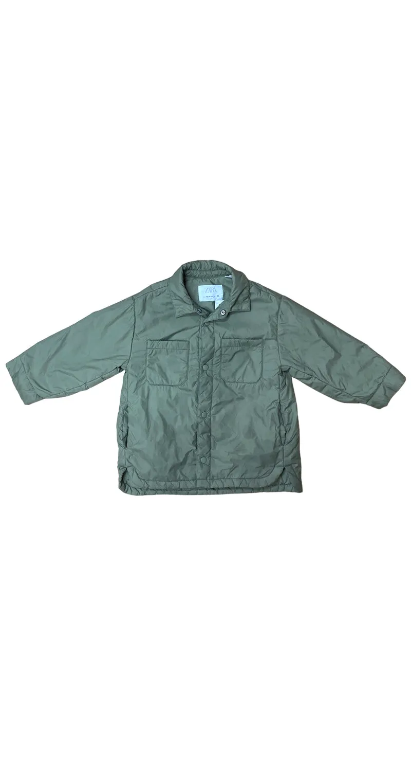 ZARA Chaqueta Verde