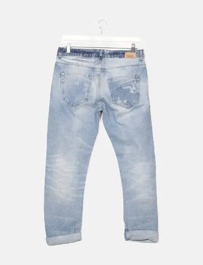 Zara Pantalón denim boyfriend
